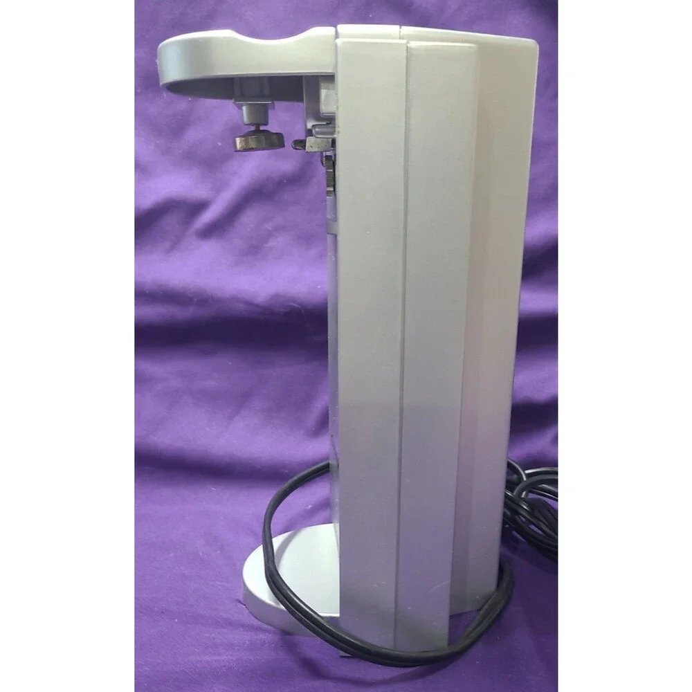 Cuisinart CCO-40BC Electric Can Opener Brushed Chrome Tested Works Clean